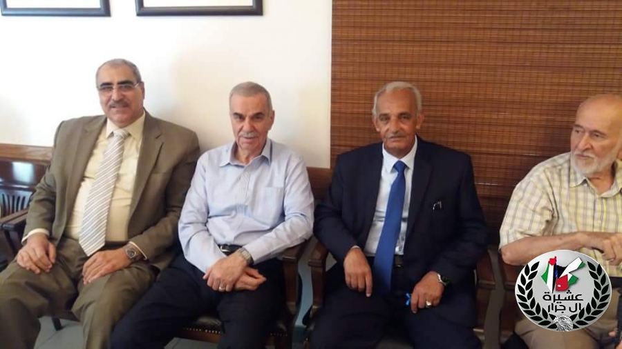 معايدة أبناء عشيرة آل جرار في عيدالفطر 2018م